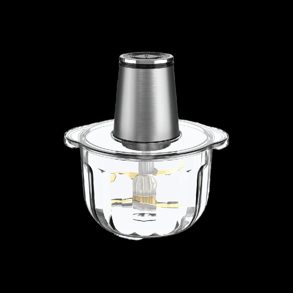 Electric meat chopper appliance and custom retail box packaging design