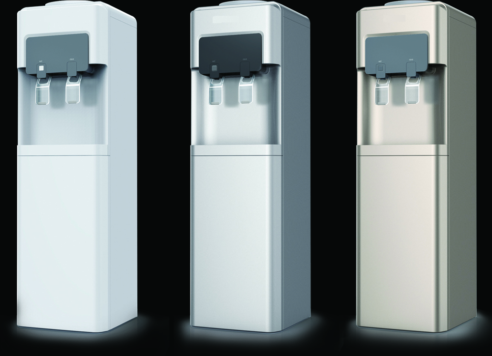 Floor standing water dispenser unit for office and wholesale supply
