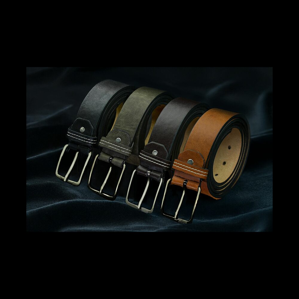 Genuine leather belts design line for private labeling corporate clients