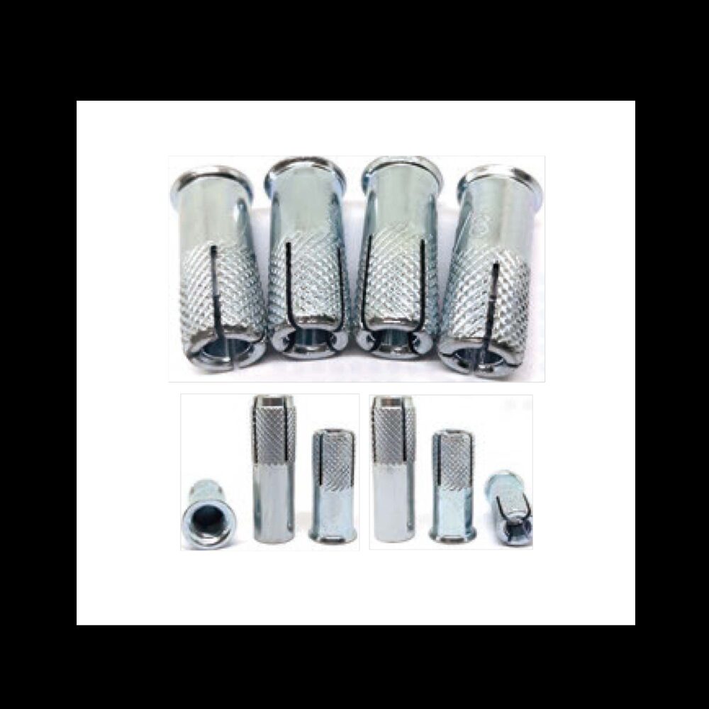 Bulk construction nails and wall anchors with wholesale structural packaging