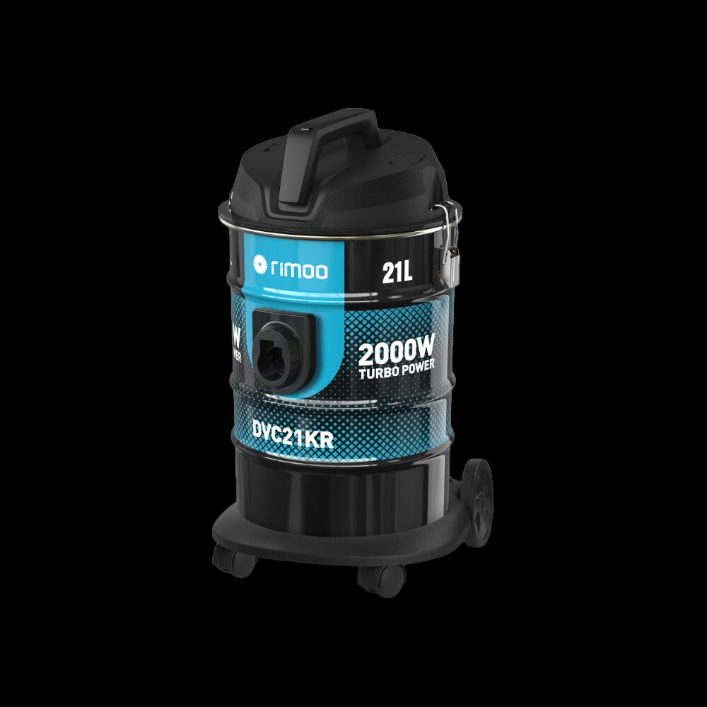 Heavy duty barrel wet and dry vacuum cleaner product showcase