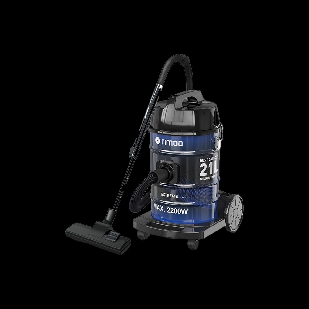 Heavy duty barrel wet and dry vacuum cleaner product showcase