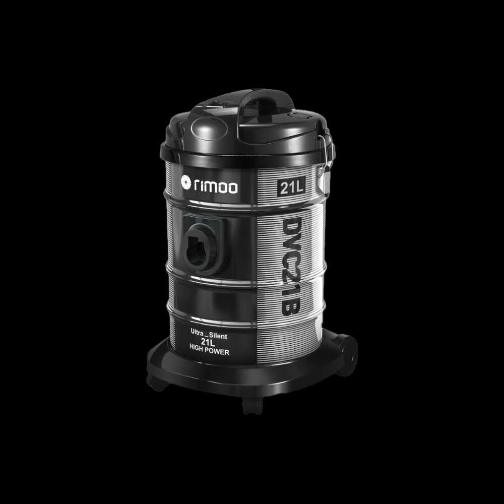Heavy duty barrel wet and dry vacuum cleaner product showcase