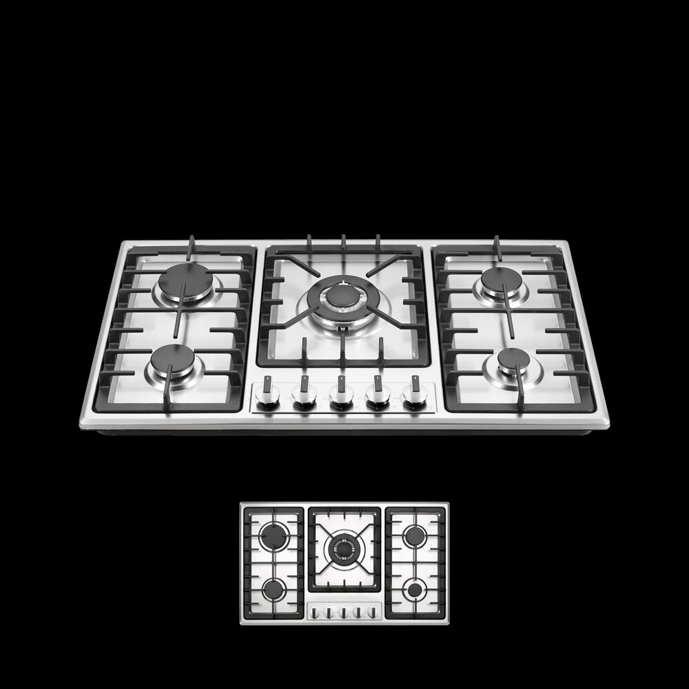 Built-in kitchen appliances oven microwave hob and ceramic cooktop showcase