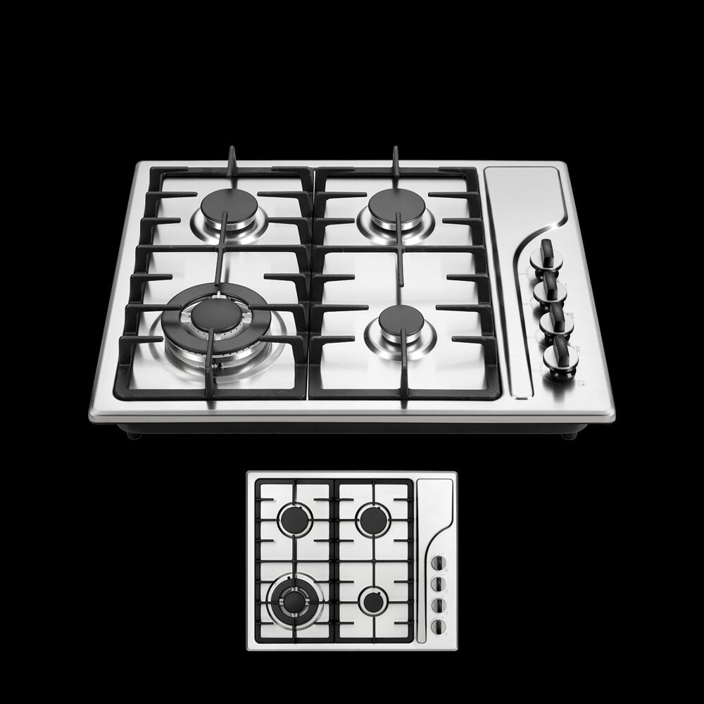 Built-in kitchen appliances oven microwave hob and ceramic cooktop showcase