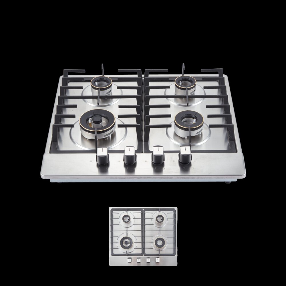 Built-in kitchen appliances oven microwave hob and ceramic cooktop showcase