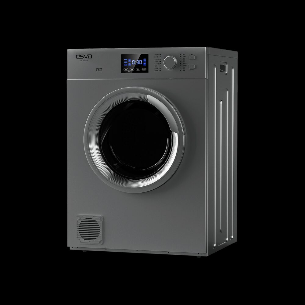 Commercial tumble dryer with variant types, Air Vented, Condenser & Heat Pump 