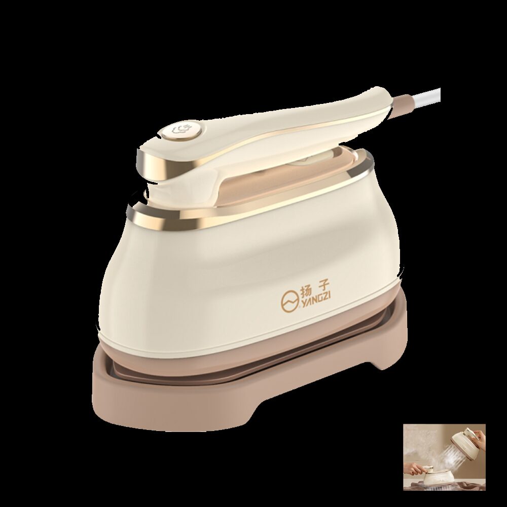 Vertical garment steamer unit showcasing professional product design